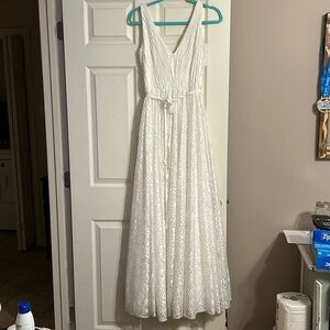 Vera Wang White Lace Gown